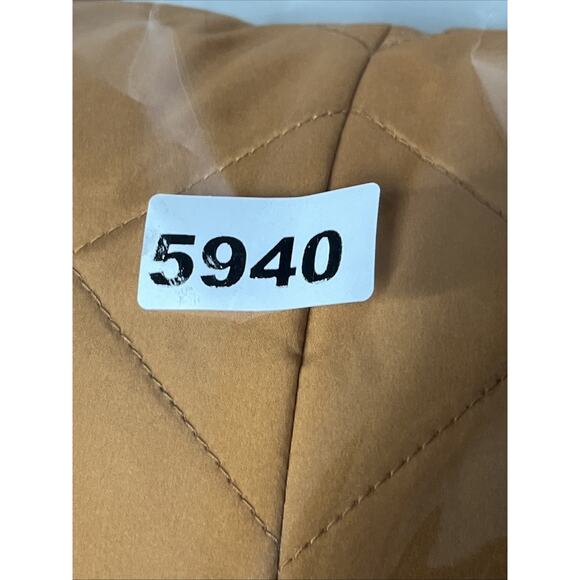 J Crew Quilted Regent Blazer Jacket PrimaLoft® XS English Saddle Brown Puffer - Picture 11 of 11